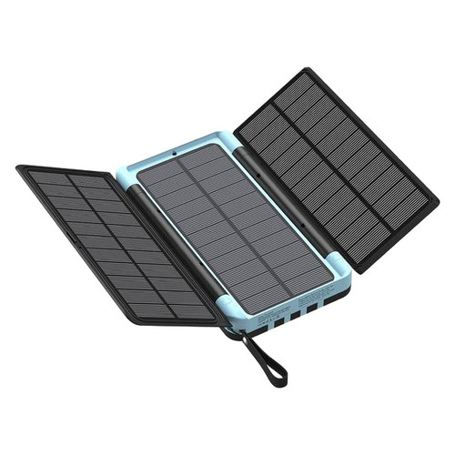 پاوربانک خورشیدی 20 وات پاورولوجی 16000 میلیآمپرساعت